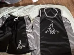 る*☆様 Jordan バスケットボールウェア セット 黒/グレー