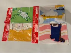 アサヒ飲料　グラニフオリジナルデザインクロス　4種類セット　ランチョンマット