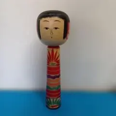 C555 こけし　希少品　盛秀太郎　津軽系　温湯こけし　伝統こけし　日本人形 C555 こけし 希少品 盛秀太郎 津軽系 温湯こけし 伝統こけし 日本人形
