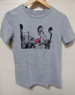 The Rolling Stones バンドプリント　Tシャツ グレー