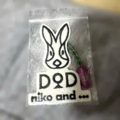 ＤＯＤ　ウサギデザインのフェルトワッペン