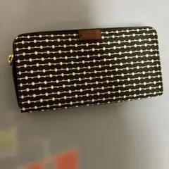FOSSIL 長財布 ドット柄 - メルカリ