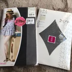 フクスケ　2CV ストッキング2足　新品未使用、送料込み