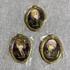 【3点セット】ツイステ ポムフィオーレ トレーディングブローチ 制服