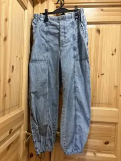 GU コクーンジョガープルオンパンツ(丈標準67.5～71.5cm) 3XL