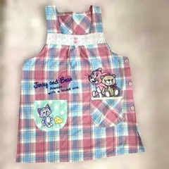 トムとジェリー エプロン ピンク チェックのサムネイル