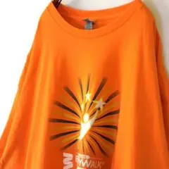 ギルダン BUDDYWALK Tシャツ 3XL オレンジ 古着