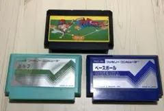 【中古品】ファミコンソフトまとめ売り3本セット