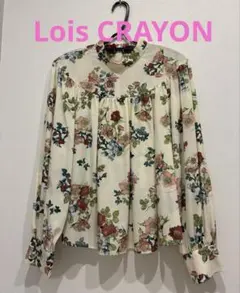 LoisCRAYON ロイスクレヨン　花柄 ブラウス トップスのサムネイル