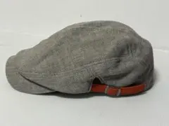 ikkaハンチング グレー オレンジベルト付き