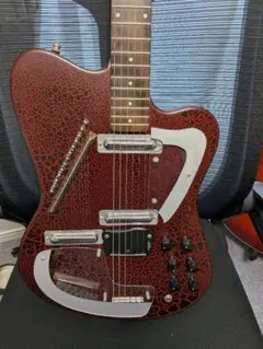 Italia Guitars MODENA SITAR Red Crackie