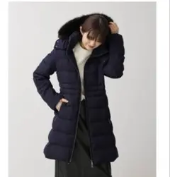 [ナノ・ユニバース] LB.03/西川ダウン(R)/サージロングダウン M