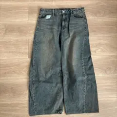 GU バレルレッグジーンズ XL