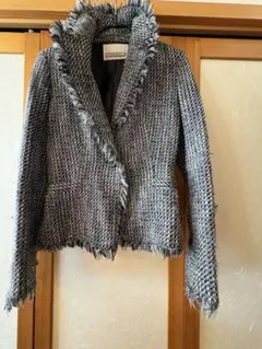 CECIL McBEE ツイード ノーカラージャケット M - メルカリ