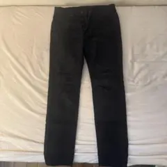 H&M スキニーパンツ ブラック 31/30