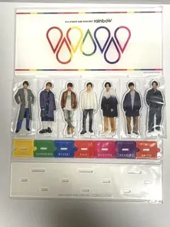 ジャニーズWEST WEST. ミニーズ　アクリルスタンド　rainbow