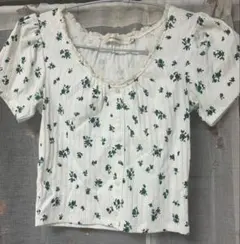 MOUSSY 半袖花柄トップス