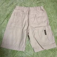 COMME CA ISM ベージュ ショートパンツ　セミフォーマル100cm