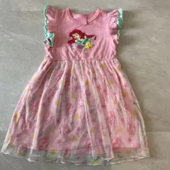 アリエル プリント ワンピース 100cm