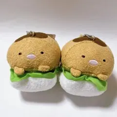 すみっコぐらし おすしになりきりボールチェーン付きぬいぐるみ とんかつ2個セット