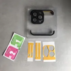 iPhone 13 Pro ケース カメラレンズプロテクター フレームレス