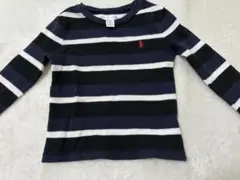 Ralph Lauren 長袖カットソー 90cm ネイビー/ホワイト