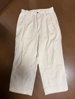 【NEAT】ニート ワイド チノパン 生成り オフホワイト スラックス パンツのサムネイル