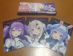 hololive トレーディングカード　３枚組