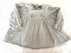 petit main グレー シャツ 90 ディズニー