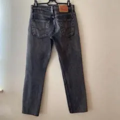 LEVI'S 502 ダークグレー デニム W28 L32