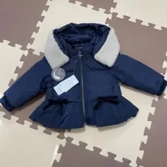 新品未使用　プティマイン　ダウンジャケット　ジャンパー　80cm