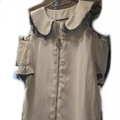 マーズ フリル襟オフショルダーシャツ