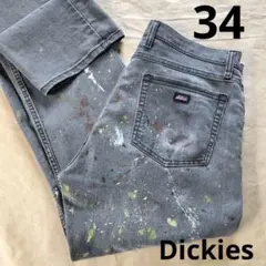W34 Dickies ディッキーズ E130RBK ストレッチデニムパンツのサムネイル