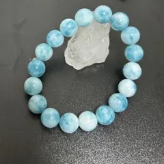 ラリマー 天然石ブレスレット レディース　癒し 平和 愛 情緒安定 開運