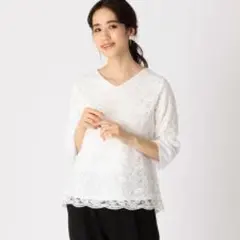 【新品・未使用】COMME CA ISM　ブラウス　11号　定価6490円