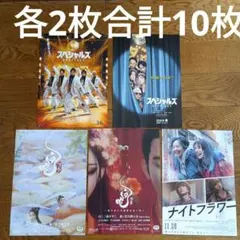 スペシャルズ 白蛇 ナイトフラワー フライヤー 5種類 　佐久間大介