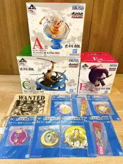 一番くじ　ワンピース 匠ノ系譜 覇極 墨式魂技 　A賞　C賞 E賞