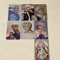 treasure アサヒ トレカ 7枚 セット