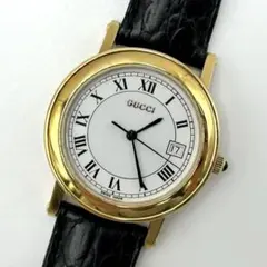 【電池交換済み】GUCCI グッチ 7200M 腕時計 ゴールド メンズ 電池交換済.】GUCCI グッチ 腕時計 7200M ゴールド メンズ - メルカリ
