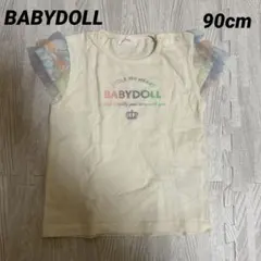 BABYDOLL キッズ ベビー フリル Tシャツ 90cm