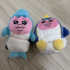 おぱんちゅうさぎ おぱんちゅ水族館 うみのいきもの マスコット 2種セットのサムネイル