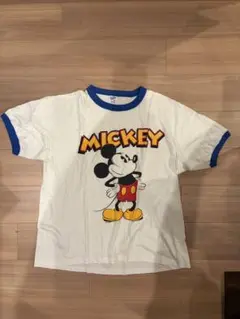 東京ディズニーシー × BEAMS コラボ リンガーTシャツ ホワイト M 