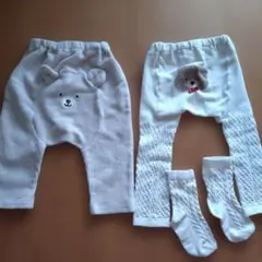 くま　レギンス　アプレレクール　くまけつ