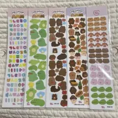 韓国作家　シール　ステッカー　5枚セット