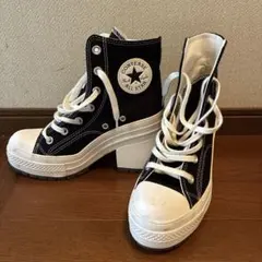 本日限り1000円値下げ　CONVERSE ALL STAR 厚底　ハイカット