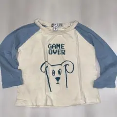 MILE & IDA ゲームオーバーTシャツ 2A