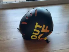 OUT OF スキー スノーボード ヘルメット ブラック
