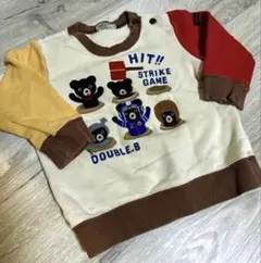 【難あり】ダブルビー　トレーナー　90