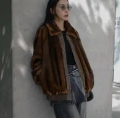 【完売品美品】searoomlynn 伊原葵 Eco Fur ノーカラーコート 新品未使用】searoomlynn×伊原葵 Eco Furノーカラーコート - メルカリ