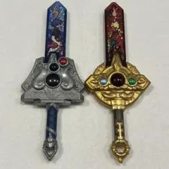 ふ*こ様 妖怪ウォッチオーガ　DXカイラ蛇王剣&DXエンマブレード妖聖剣